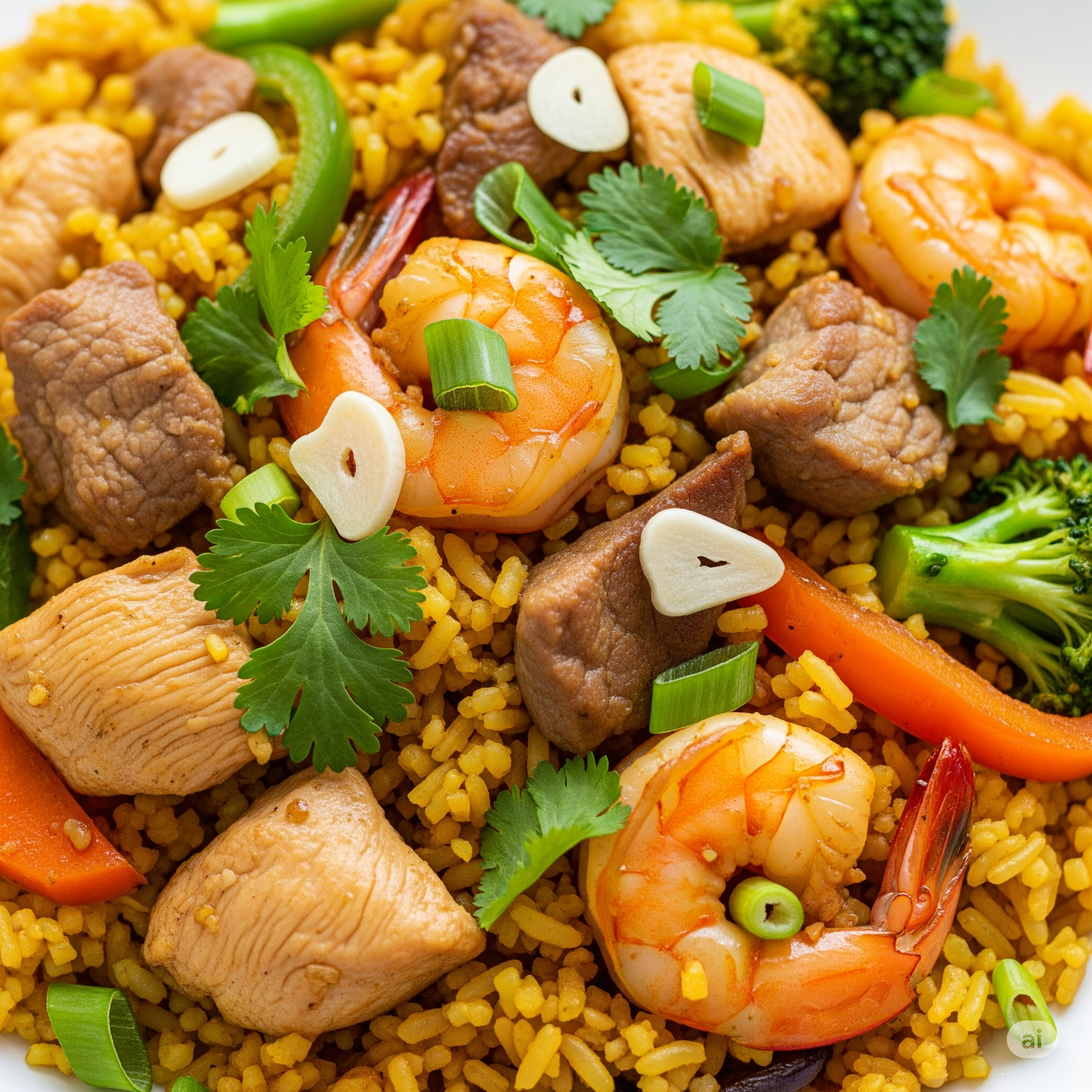 Arroz Mixto con Cerdo