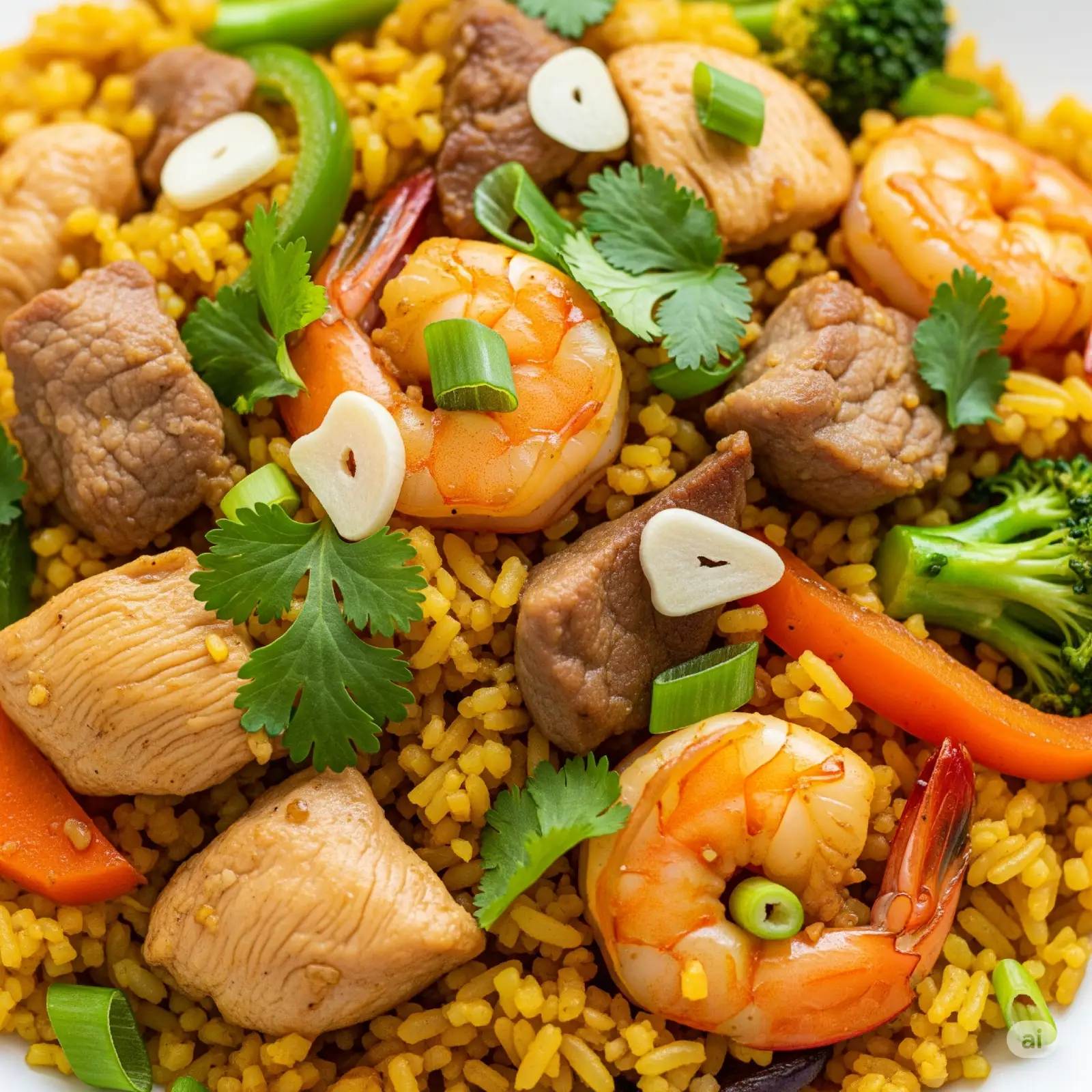 Arroz Mixto con Cerdo